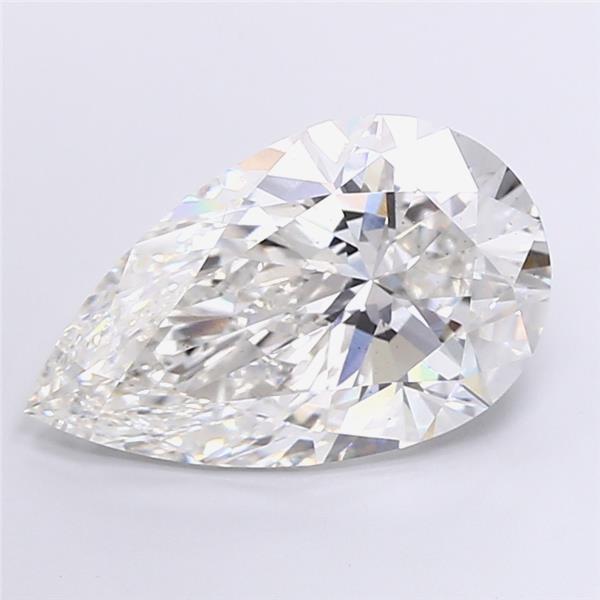 10.08 Carat PEAR Shape F Colour VS2 Clarity  Cut - White Lab Diamond - 2370994