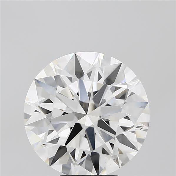 6.02ct Round F VS2 Lab-Grown Diamond