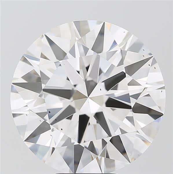 11.03ct Round F VS2 Lab-Grown Diamond