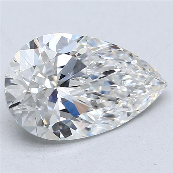 2.55ct Pear D VVS2 Lab-Grown Diamond