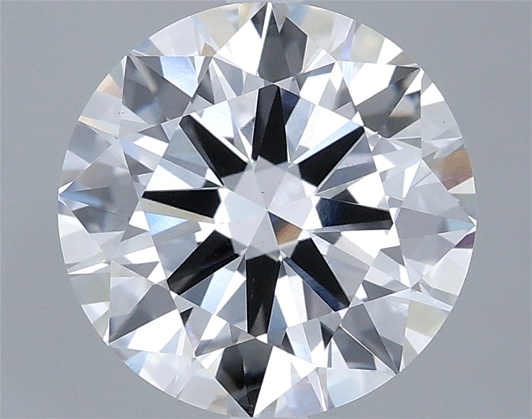 3.77ct Round D VVS2 Lab-Grown Diamond