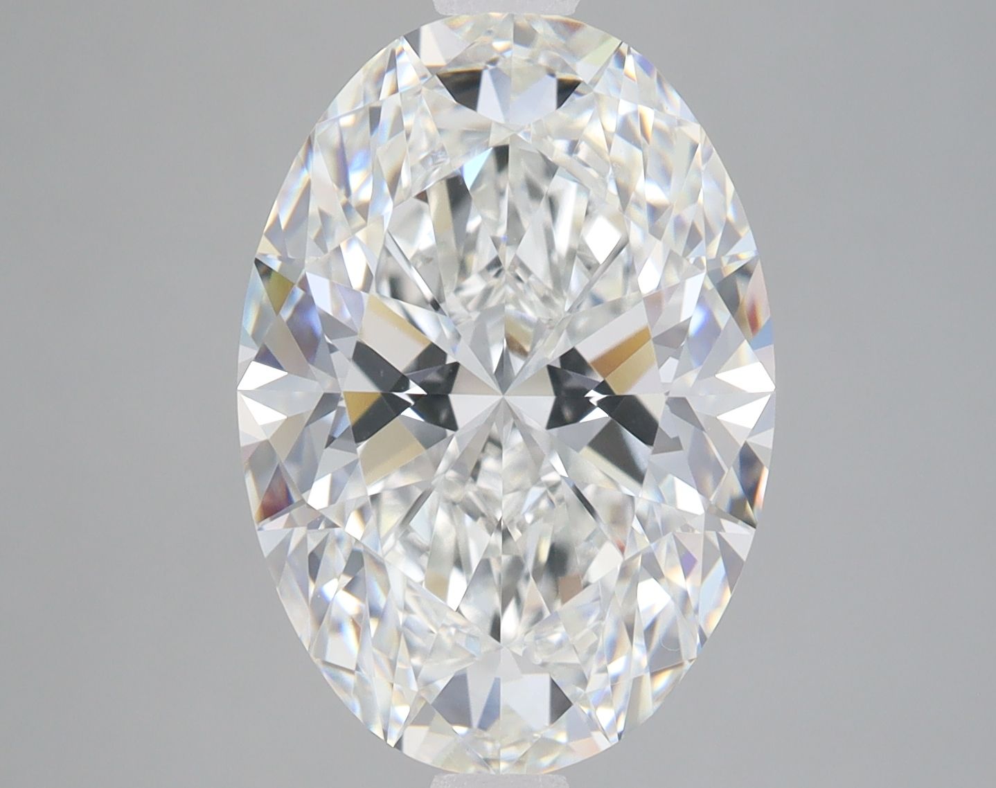5.02ct Oval F VVS2 Lab-Grown Diamond