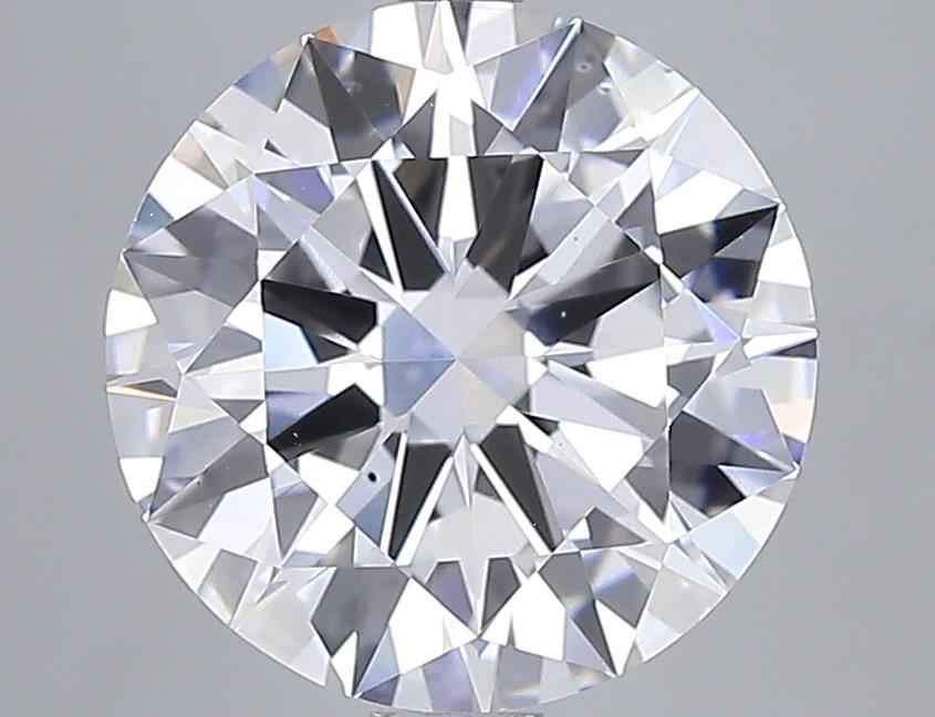 6.56ct Round F VS2 Lab-Grown Diamond