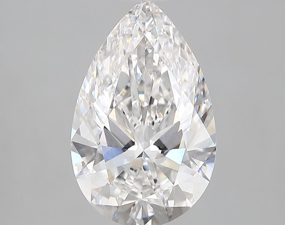 2.89ct Pear E VVS2 Lab-Grown Diamond