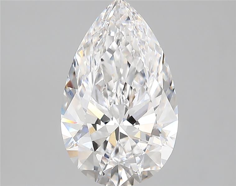2.71ct Pear D VVS1 Lab-Grown Diamond