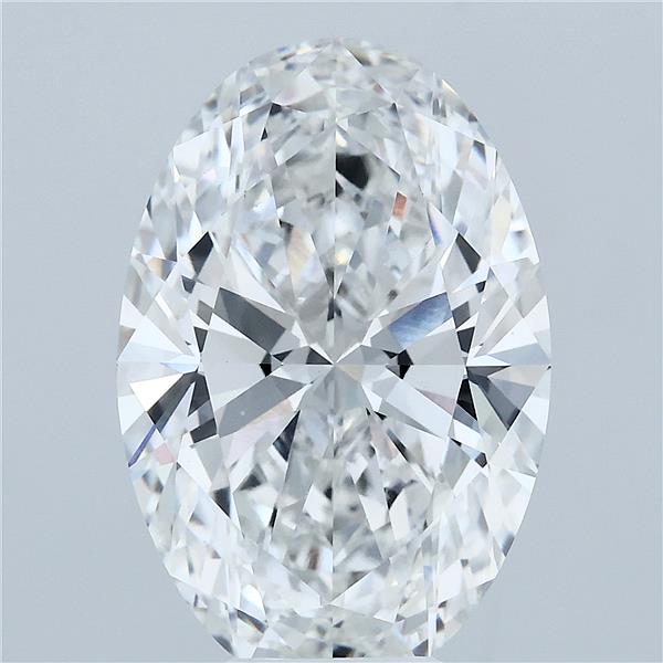 7.05ct Oval F VVS2 Lab-Grown Diamond