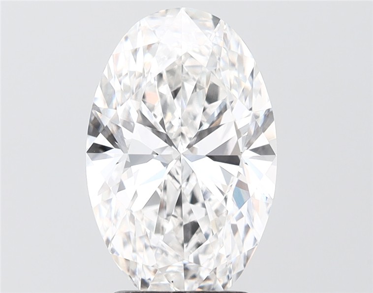 3.15ct Oval D VVS2 Lab-Grown Diamond