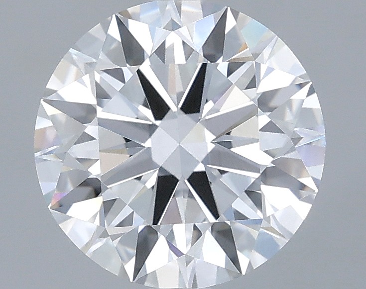 2.57ct Round D VVS2 Lab-Grown Diamond