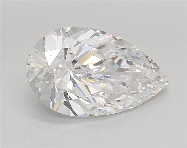 2.63ct Pear D VS1 Lab-Grown Diamond
