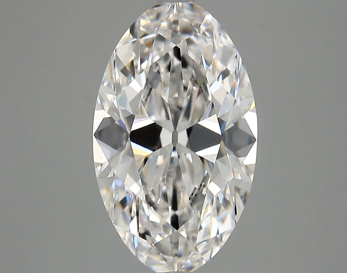 3.58ct Moval E FL Lab-Grown Diamond