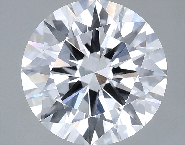 2.83ct Round D VVS2 Lab-Grown Diamond