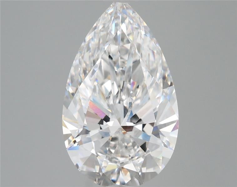 2.76ct Pear D VVS1 Lab-Grown Diamond