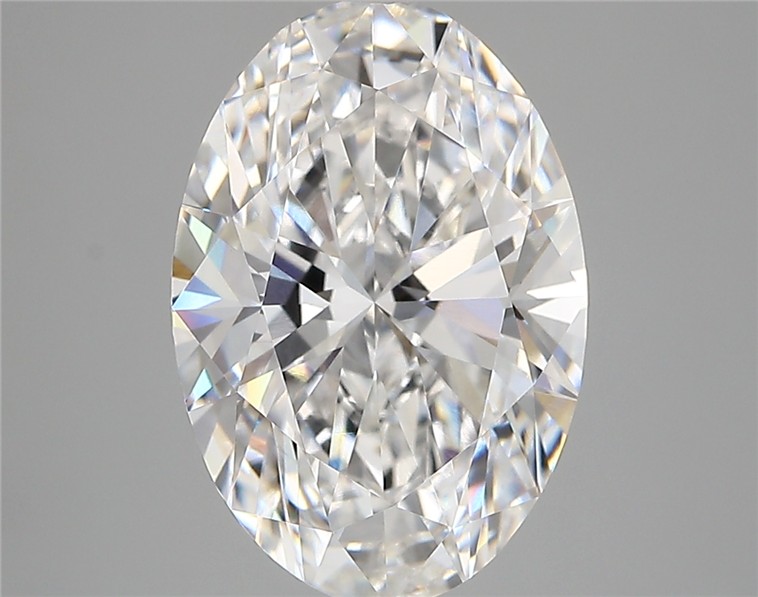 4.38ct Oval E VVS2 Lab-Grown Diamond