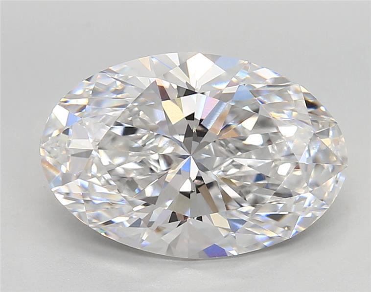 4.36ct Oval D VVS2 Lab-Grown Diamond