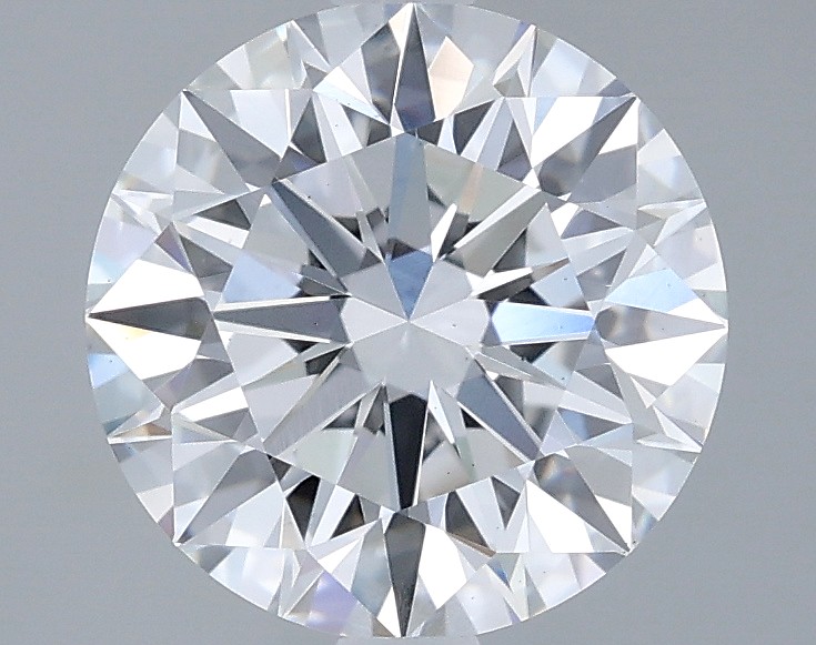 2.54ct Round D VS1 Lab-Grown Diamond