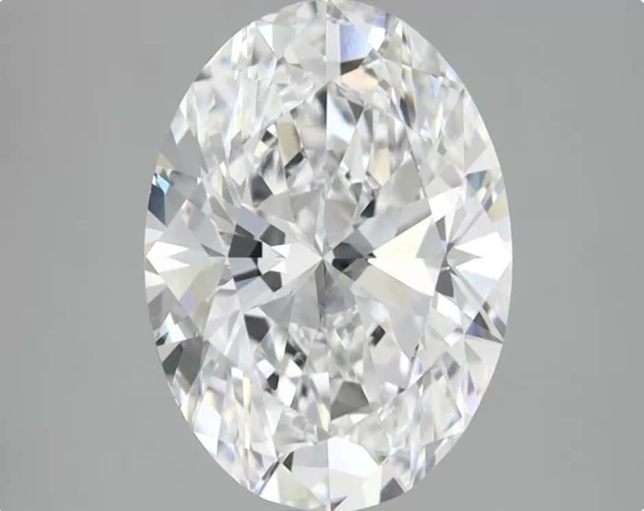 4.46ct Oval D VS2 Lab-Grown Diamond