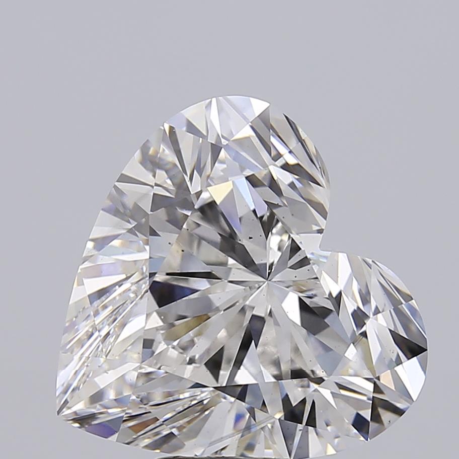 10.05 Carat HEART Shape F Colour VS2 Clarity  Cut - White Lab Diamond - 2384980