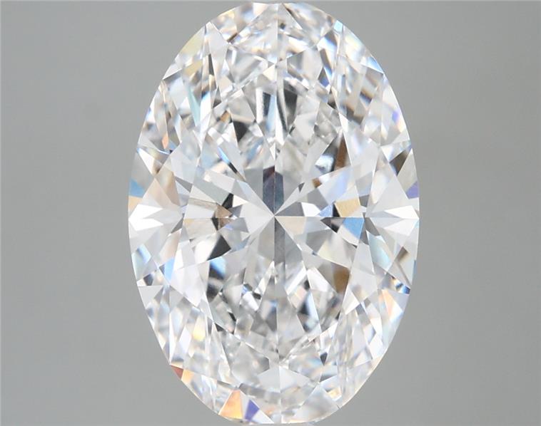4.27ct Oval D IF Lab-Grown Diamond