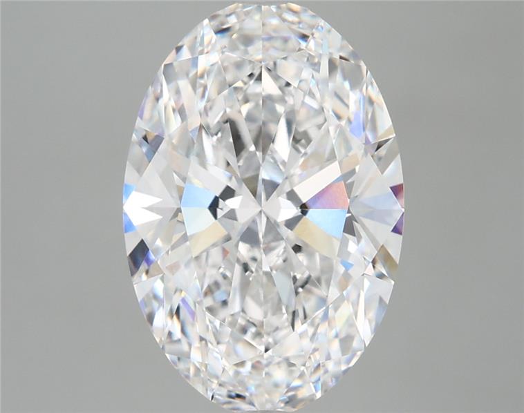 3.86ct Oval D IF Lab-Grown Diamond