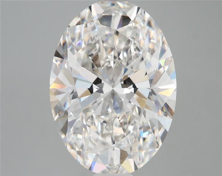 3.81ct Oval F FL Lab-Grown Diamond