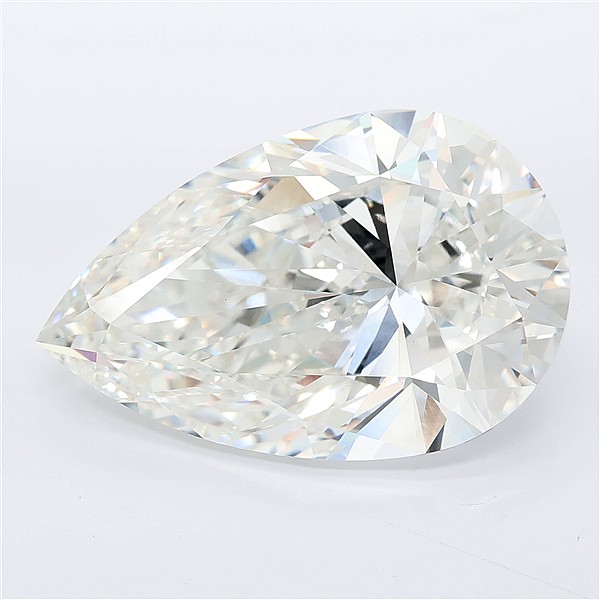 13.07 Carat PEAR Shape G Colour VVS2 Clarity  Cut - White Lab Diamond - 2742692