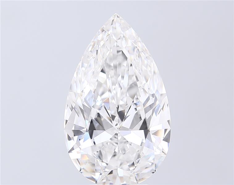 6.01ct Pear D VVS2 Lab-Grown Diamond