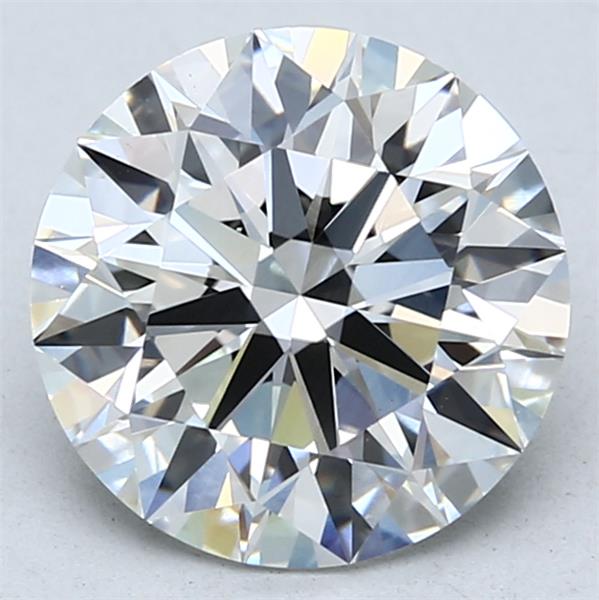 3.01ct Round F VS1 Lab-Grown Diamond