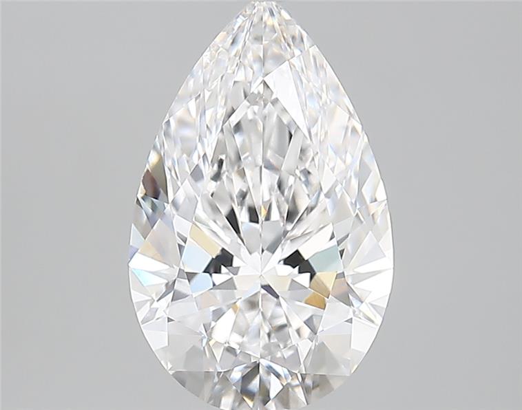 2.64ct Pear D VVS2 Lab-Grown Diamond