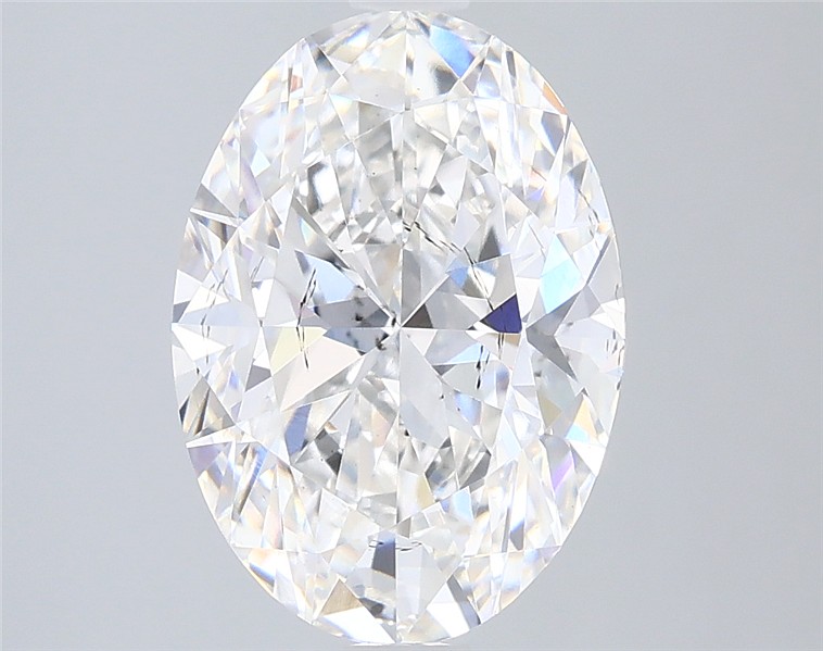 3.08ct Oval F SI1 Lab-Grown Diamond