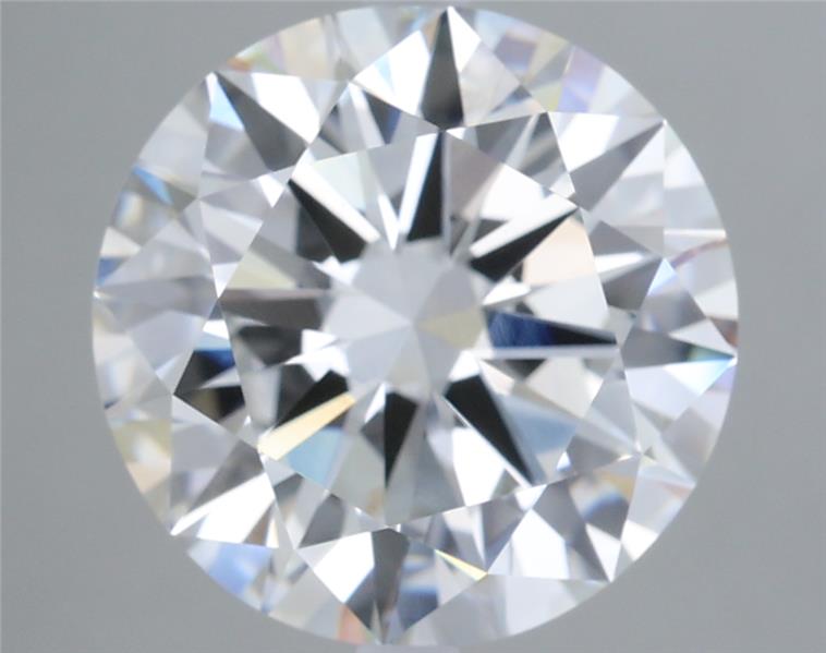 6.01ct Round F VVS2 Lab-Grown Diamond