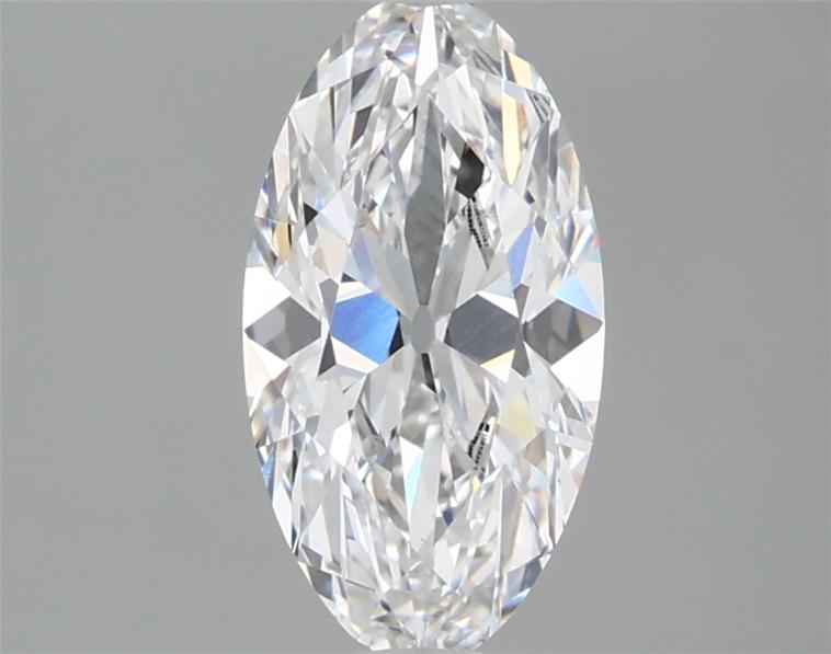 1.28ct Moval D VVS2 Lab-Grown Diamond