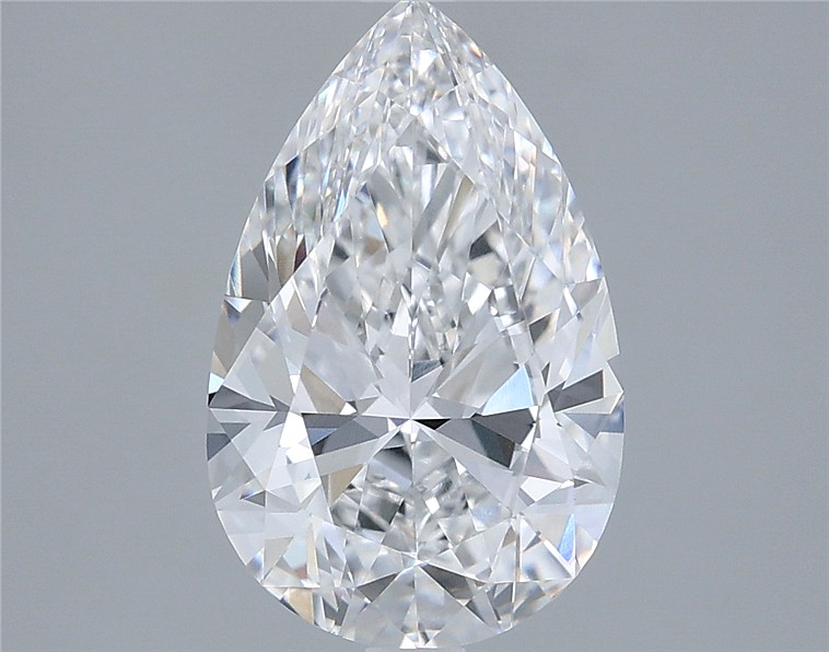 3.02ct Pear D VVS2 Lab-Grown Diamond