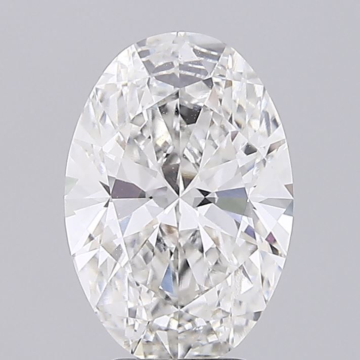 3.87ct Oval F VVS2 Lab-Grown Diamond