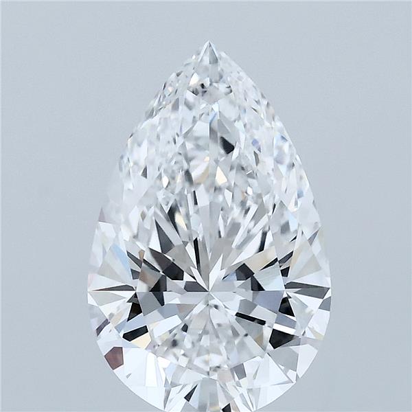 2.74ct Pear D VVS2 Lab-Grown Diamond