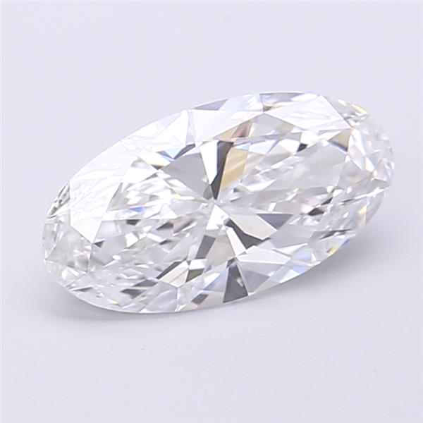 1.53ct Moval D VVS2 Lab-Grown Diamond