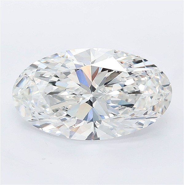 3.74ct Moval E VS1 Lab-Grown Diamond