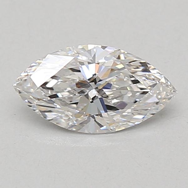 0.76ct Marquise D VVS2 Lab-Grown Diamond