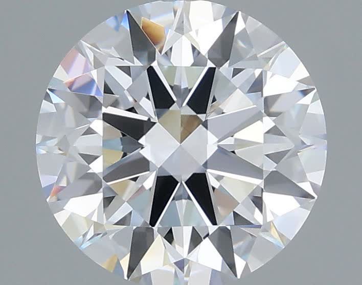 2.55ct Round D VVS2 Lab-Grown Diamond