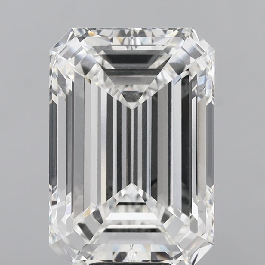 10.04 Carat EMERALD Shape G Colour VVS2 Clarity  Cut - White Lab Diamond - 2555503