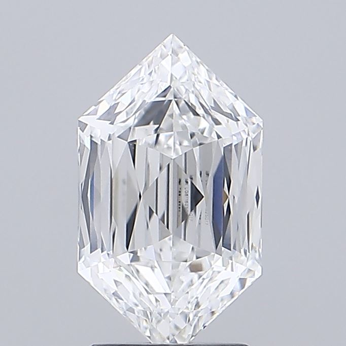 2.54ct Hexagonal E VVS2 Lab-Grown Diamond