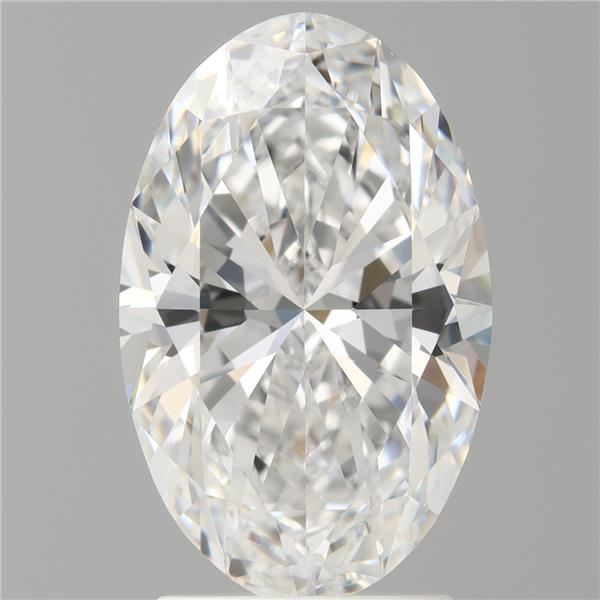 2.6ct Oval D VVS2 Lab-Grown Diamond