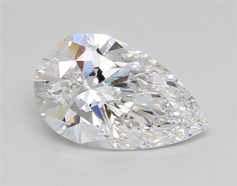 2.54ct Pear E VVS2 Lab-Grown Diamond