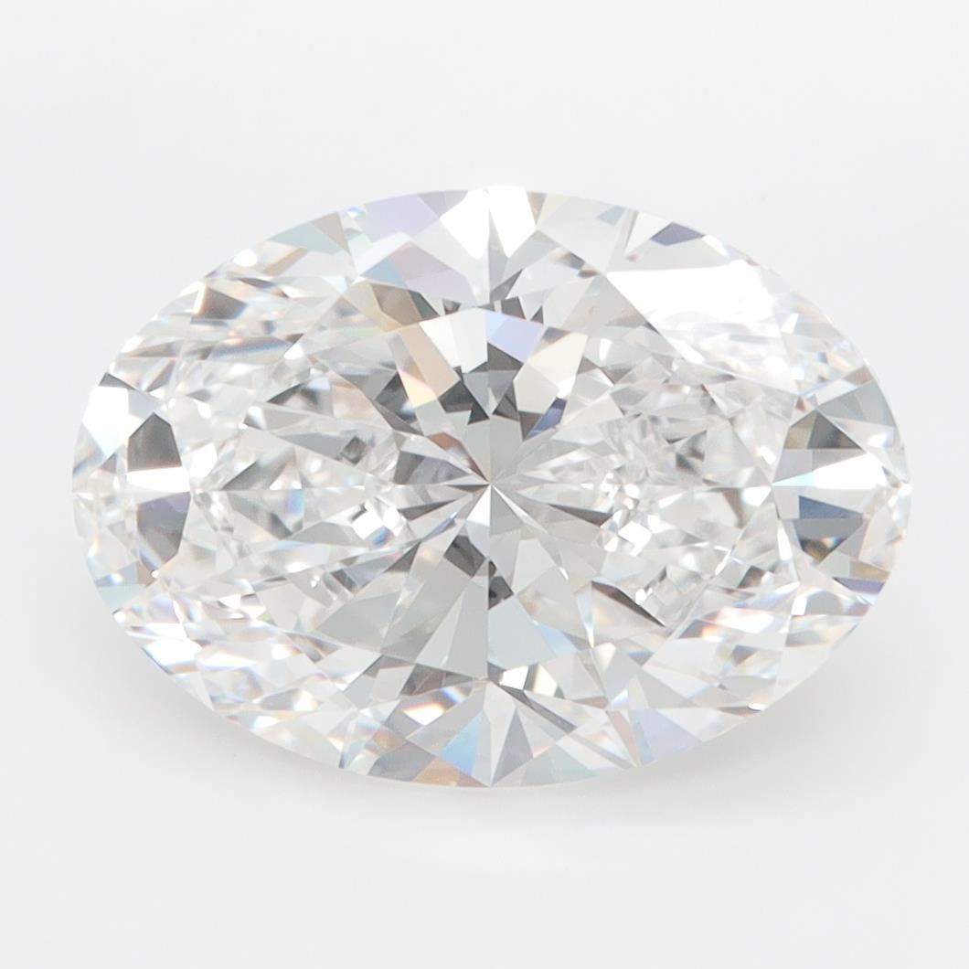 3.71ct Oval D FL Lab-Grown Diamond