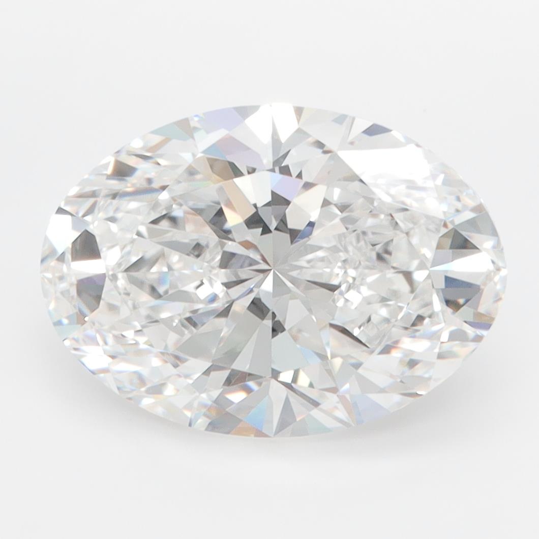 4.25ct Oval D FL Lab-Grown Diamond