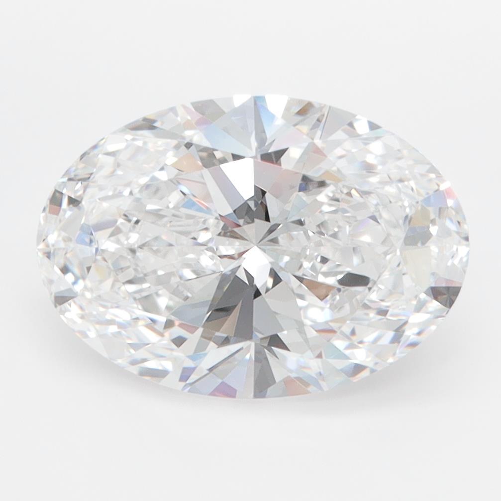 3.04ct Oval D FL Lab-Grown Diamond