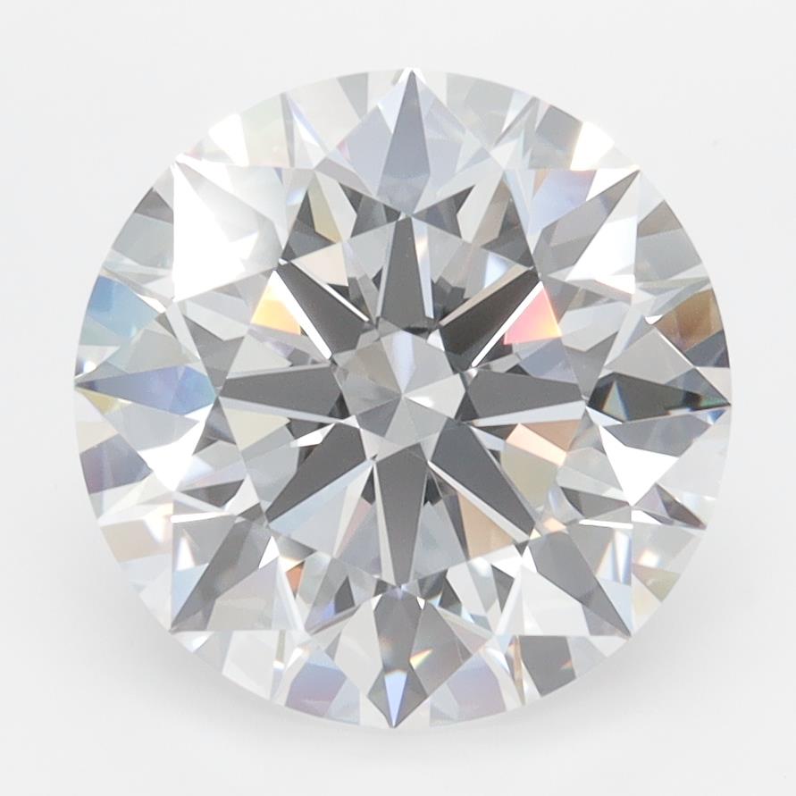 4.04ct Round D FL Lab-Grown Diamond