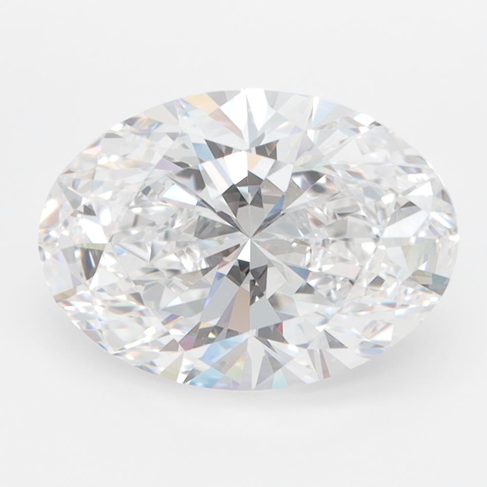 3ct Oval D FL Lab-Grown Diamond