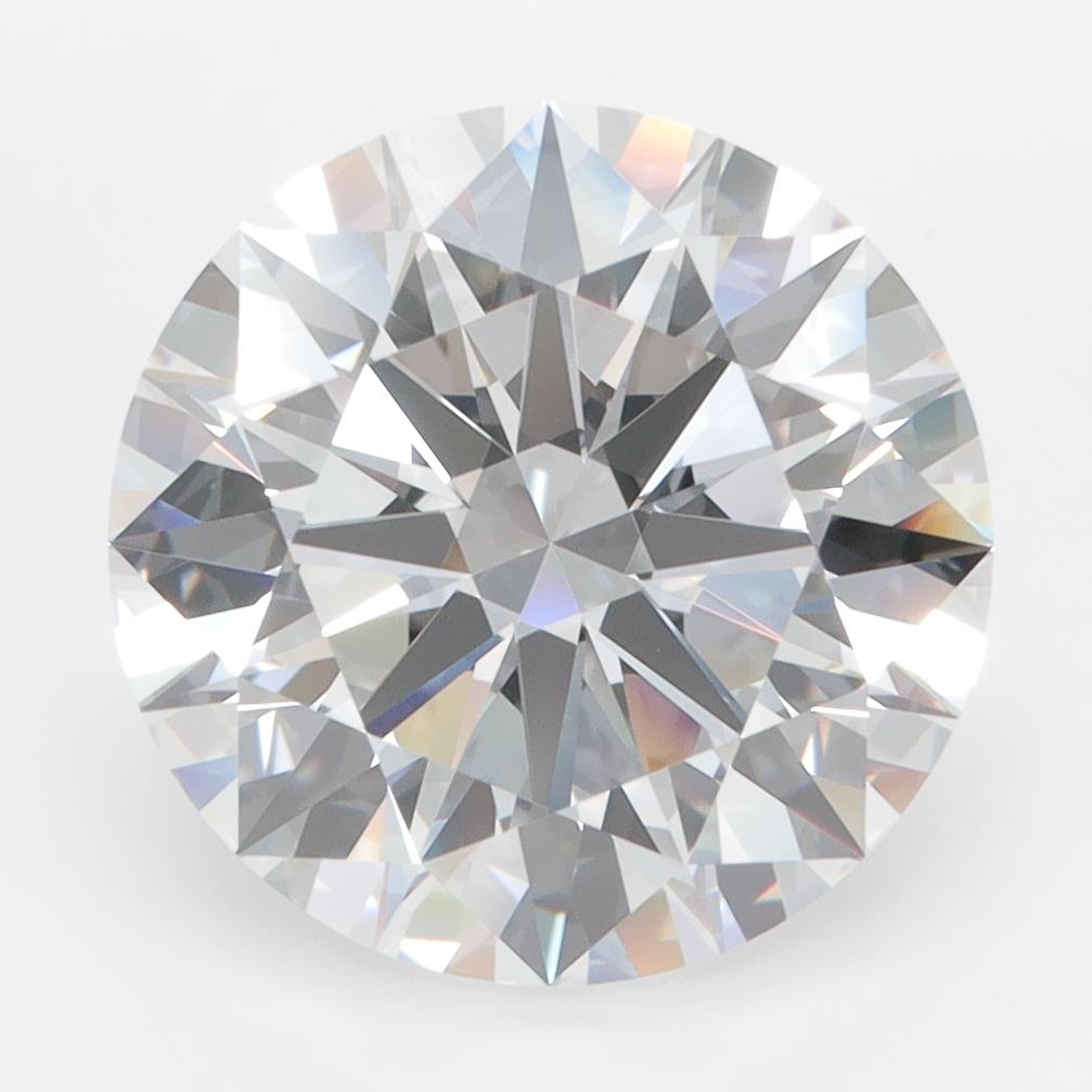 4.5ct Round D FL Lab-Grown Diamond