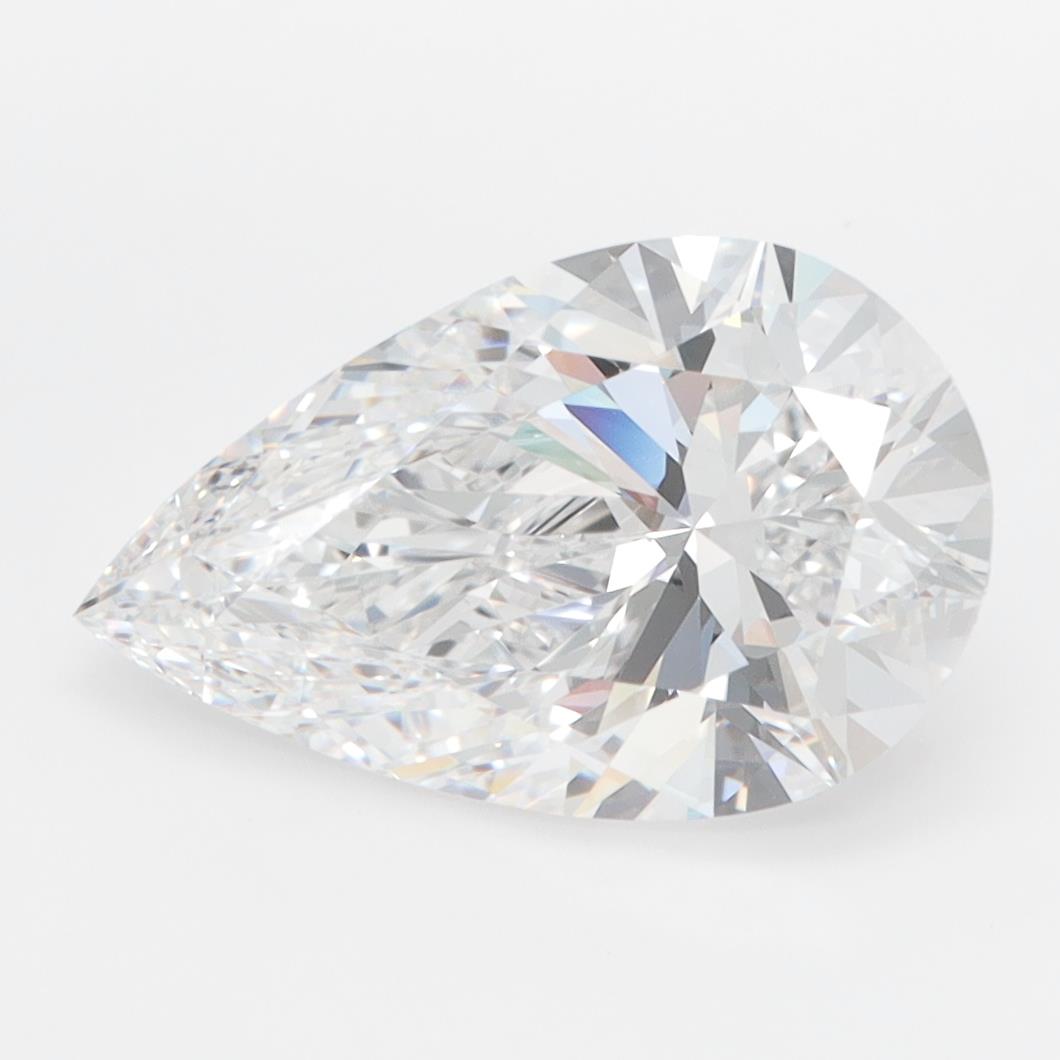 3ct Pear D FL Lab-Grown Diamond