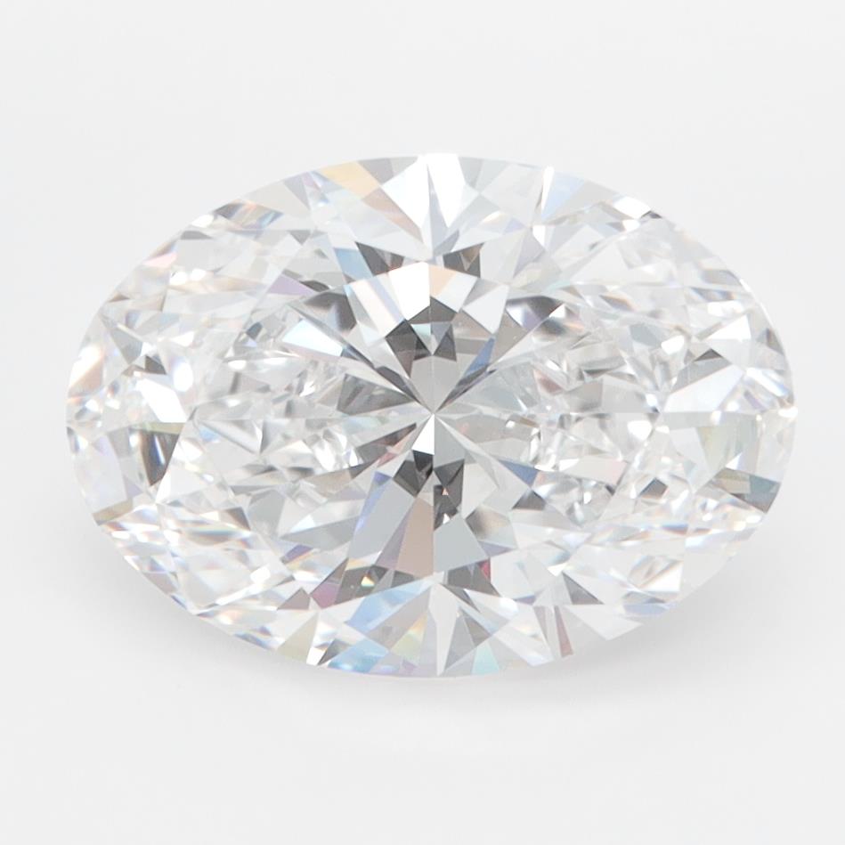 3ct Oval D FL Lab-Grown Diamond